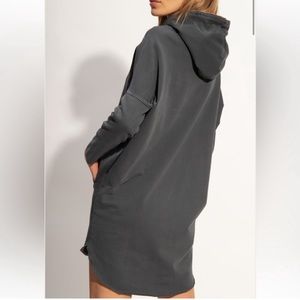 All Saints Xonda Zip Hoodie Dress